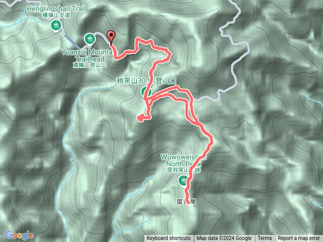 30.5K林道往屋我尾山，伐木中預覽圖