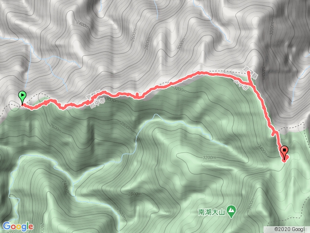 南湖大山D2_雲稜山屋至南湖山屋