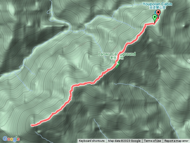 油波蘭營地往返小劍山