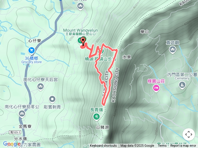 台南龍麟山步道➡️王爺崙山⭕️繞