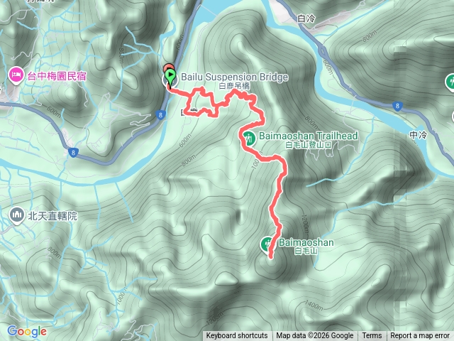 白毛山步道預覽圖