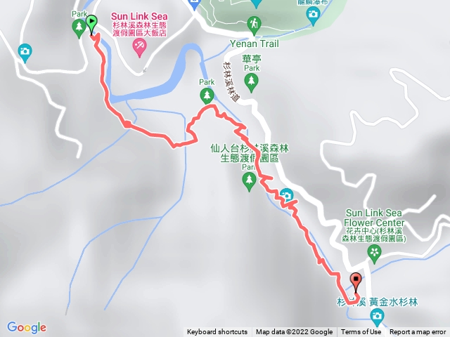 杉林溪穿林棧道