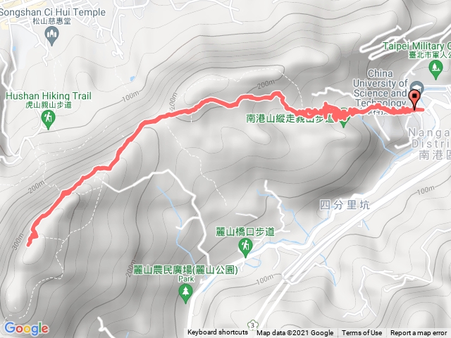 110.09.18中華科大～南港山 來回