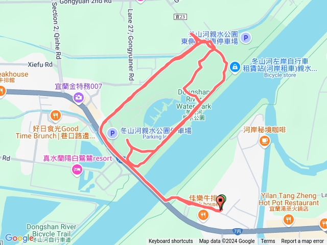 冬山河親水公園預覽圖