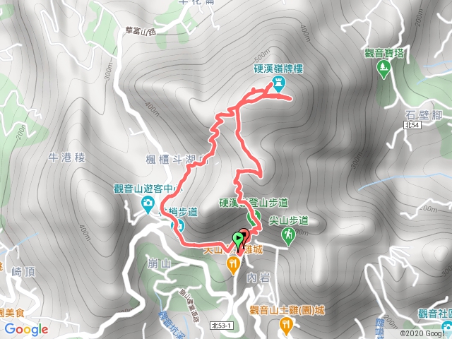 觀音山(硬漢嶺)O走