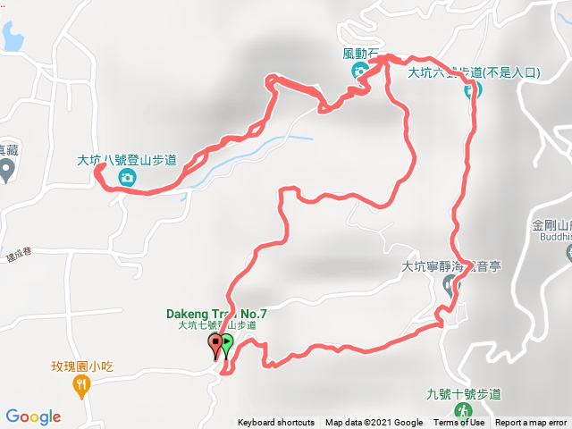 大坑步道6-8-8-7號