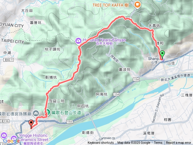 微笑山線/百年大榕樹段