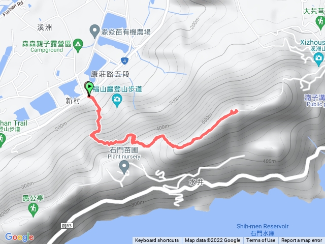 桃園石門/溪州山小百岳/福南宮起登