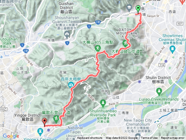 龍鶯縱走九連峰