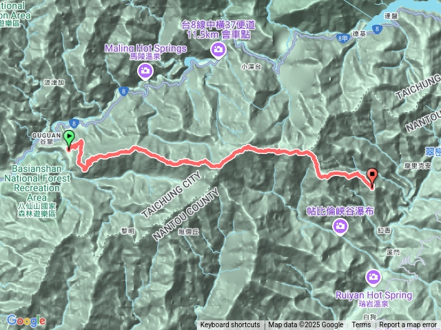 馬崙山-白姑西峰-三叉峰-登山口預覽圖