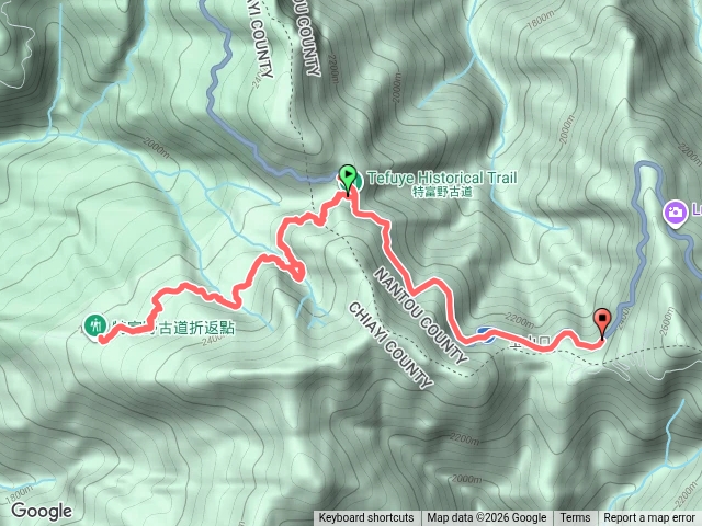 特富野古道