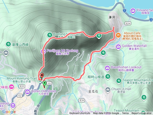 雷霆峰（基隆山東峰）+基隆山主峰O型預覽圖