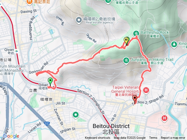 東華山軍艦岩6峰連走