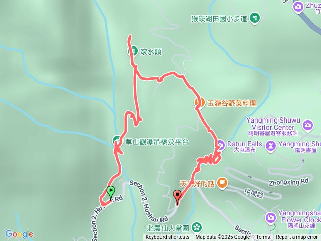 2025.07.31十八份水圳、草山觀瀑吊橋、青春嶺步道、大屯瀑布