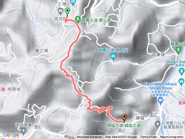 八達嶺古道+錫隘古道