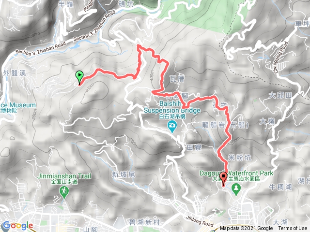 翠山步道至內溝溪