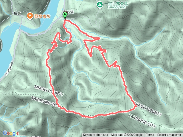 20260207 雪山坑山-永安山O型