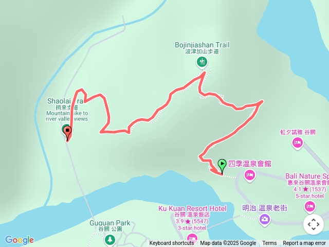 捎來步道（不走吊橋）