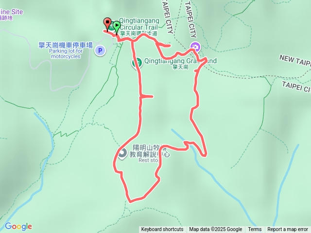 擎天崗環形步道健行