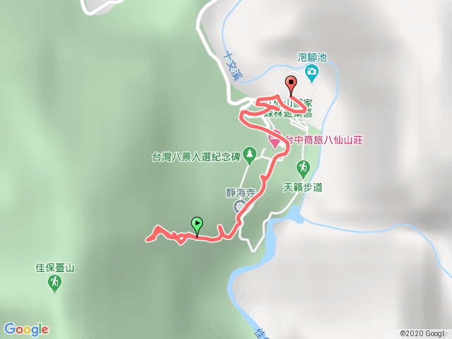 cho小孩健行-八仙山園內步道+八仙山主步道700M