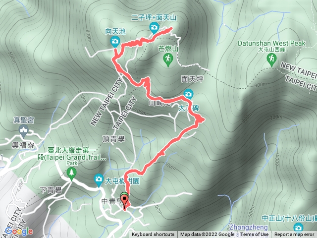 清天宮>向天山面>天山