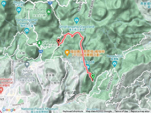 小18瑪礁古道擎天崗絹絲瀑布