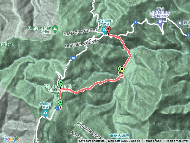 石門山-屏風山登山口