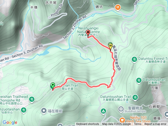小溪頭翠山翠溪步道內雙溪自然中心預覽圖