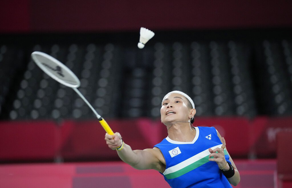 戴資穎女單4強賽以21：18、21：12拿下金牌戰門票，勇闖東奧女單頒獎台，將中