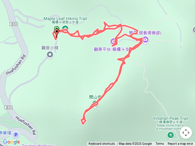 114.4.21 楓櫃斗湖步道 開山嶺 小鷹尖