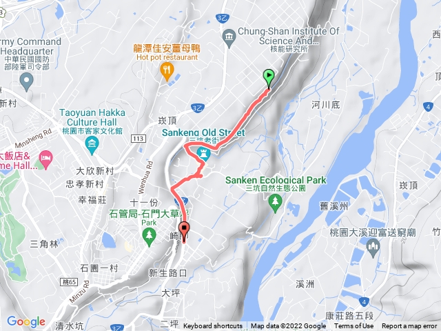 三坑步道