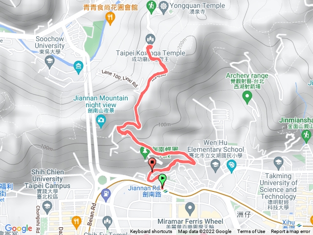 劍南路步道