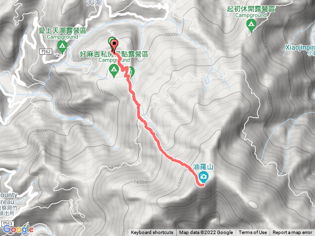 油羅山（西北峰+主峰）