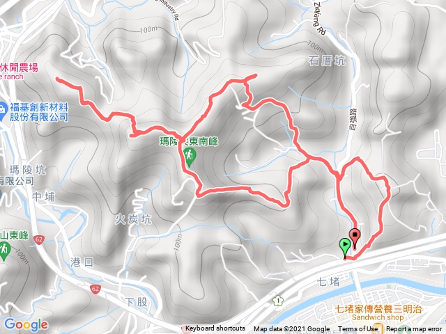 2021/11/02七堵 瑪陵群峰