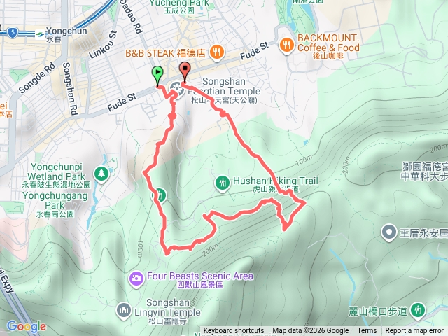 奉天宮虎山峰復興園慈惠堂