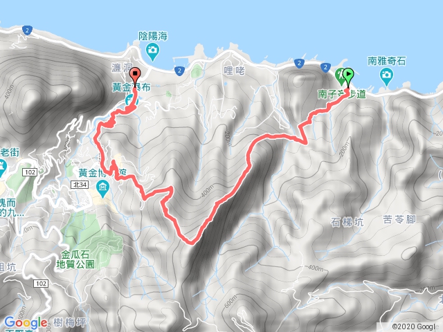 劍龍稜-茶壺山-茹川橋公車站