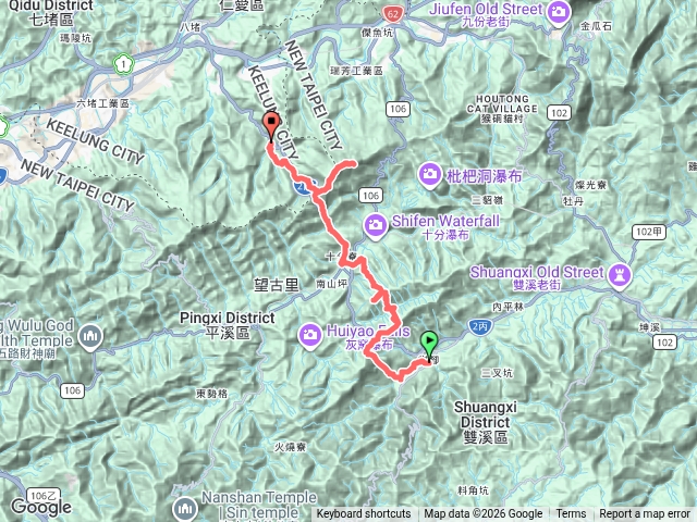淡蘭古道中路第二段+第一段（逆走）加碼五分山預覽圖