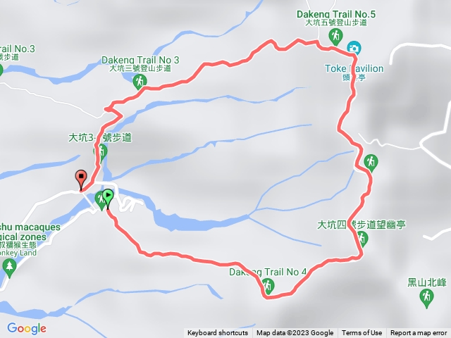 大坑4上3下O型 摸黑爬