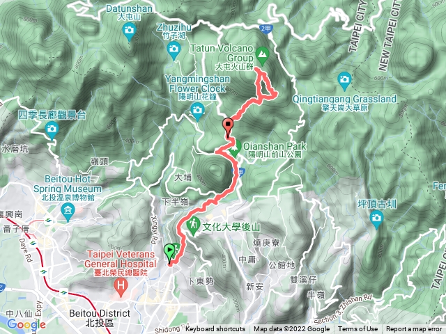 天母水管古道.七星山健走