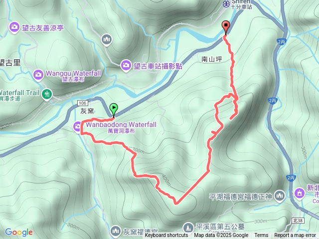 圳口-灰窯山-司公碗帽山-南山坪山-平湖尖-平湖山-十分