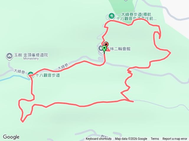 十八觀音大峰巷小環狀預覽圖