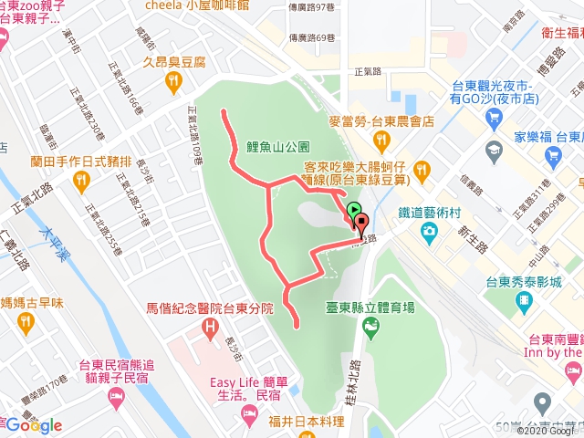 台東鯉魚山步道