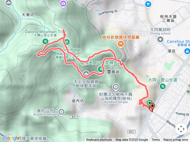樹林大同山青龍嶺