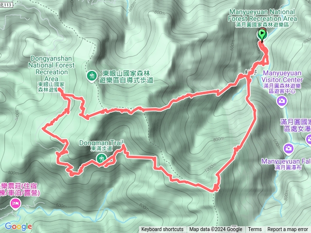 滿月圓-東眼山-滿月圓（加碼拉卡山，天德巷進出）預覽圖