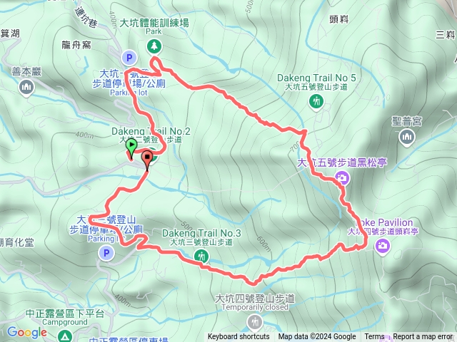 大坑1號上走5號再3號下(2024/11/2)預覽圖