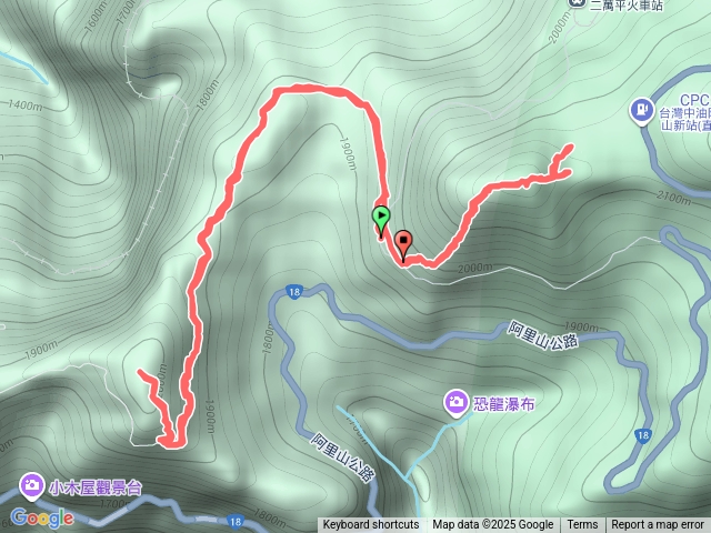 平遮那山二萬坪山預覽圖