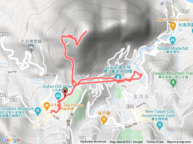 基隆山、山尖路步道