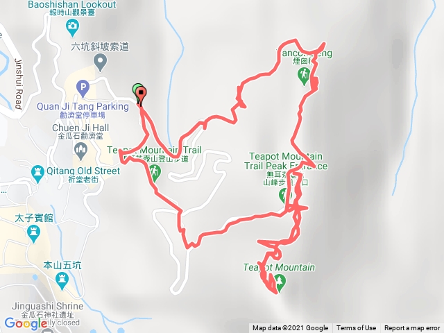 復興山/茶壺山/哈巴狗岩/煙囪稜