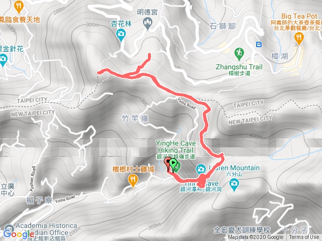 銀河洞越嶺登山步道