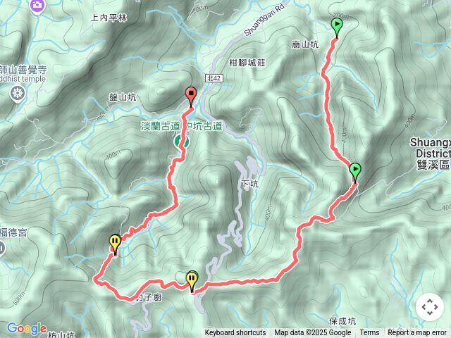 淡蘭古道中路崩山坑-柑腳-中坑步道預覽圖